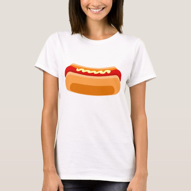 Camiseta del perrito caliente (Anverso)