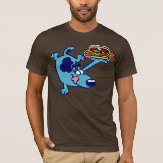 Camiseta del perrito caliente 2 de Chicago (perro
