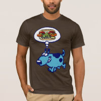 Camiseta del perrito caliente de Chicago (perro