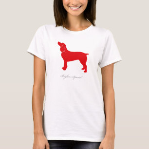 Camiseta del perro de aguas de Boykin (silueta