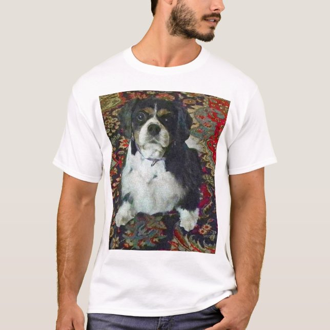 CAMISETA DEL PERRO DE AGUAS DE REY CHARLES (Anverso)