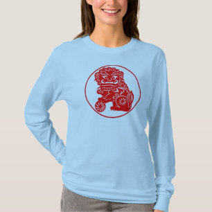 Camiseta del perro de Foo