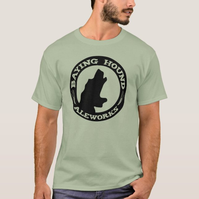 Camiseta del perro de los hombres que aúlla (Anverso)