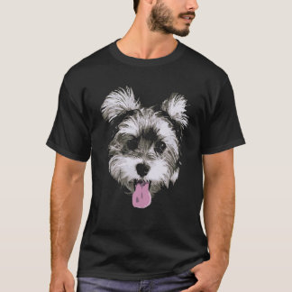 Camiseta del perro de Morkie