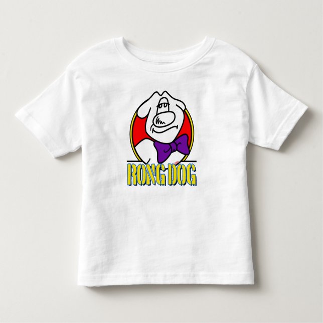 Camiseta del perro de Rong de los niños (Anverso)