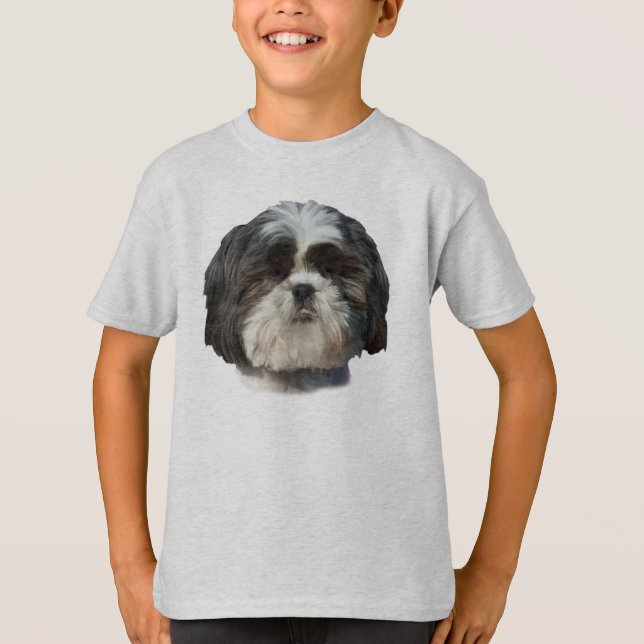 Camiseta del perro de Shih Tzu (Anverso)