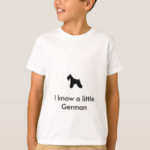 Camiseta del perro del Schnauzer miniatura