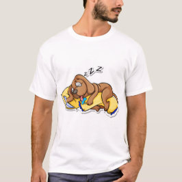 camiseta del perro DORMIENTE