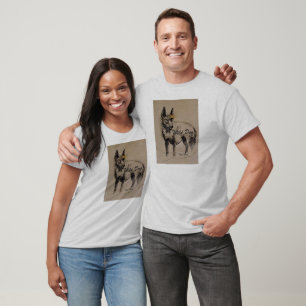 Camiseta del perro salvaje