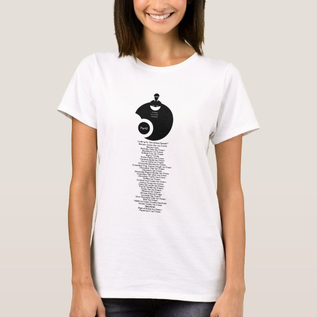 Camiseta del personal parte 2 de Fatman Ice Cream  (Anverso)