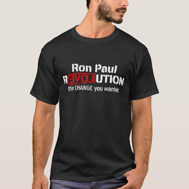 Camiseta del personalizable de la revolución de (Anverso)