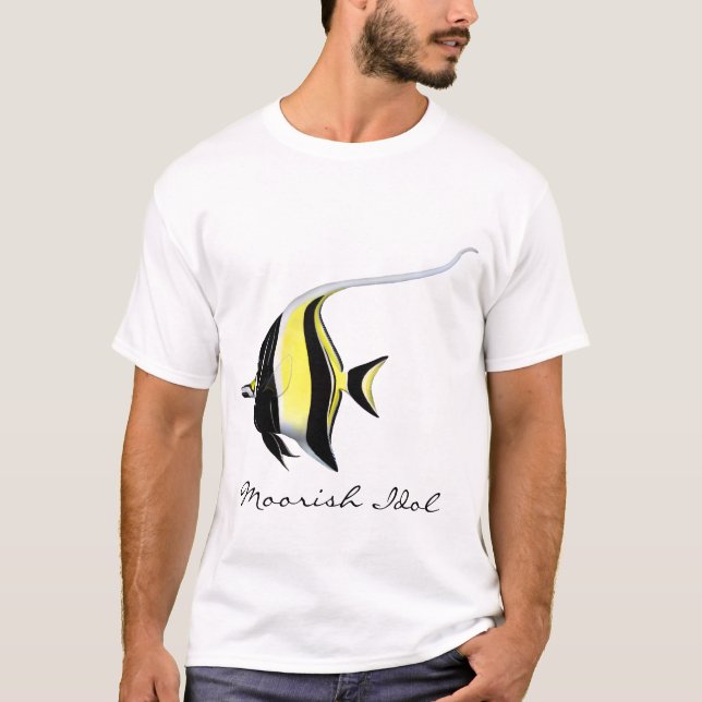Camiseta del personalizable de los pescados del (Anverso)