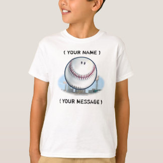 Camiseta del personalizable del béisbol