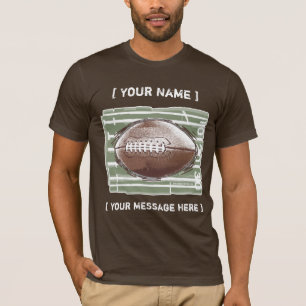 Camiseta del personalizable del fútbol
