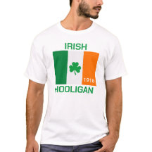 Camiseta del personalizable Hooligan irlandés
