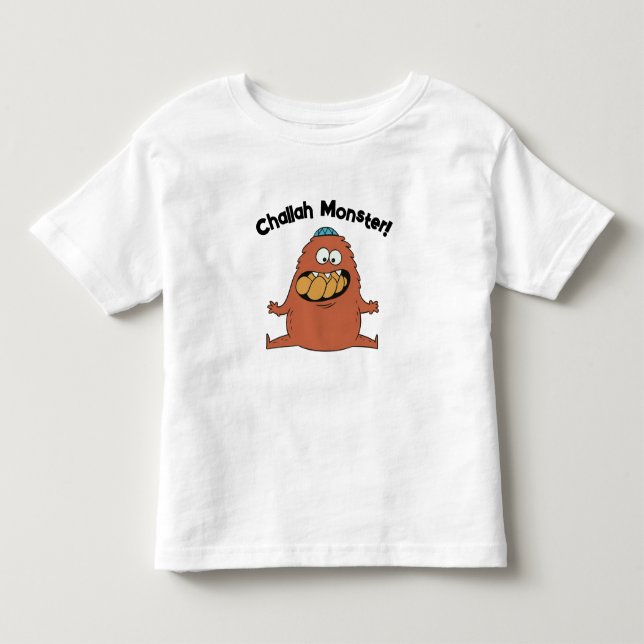 Camiseta del personalizado Challah Monster (Anverso)