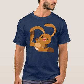 Camiseta del Personalizado de baile lindo conejo T