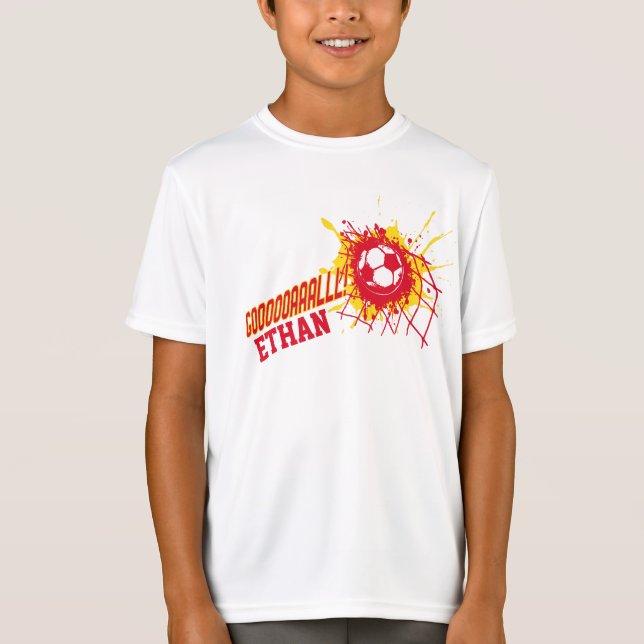 Camiseta del personalizado de fútbol de la divisió (Anverso)