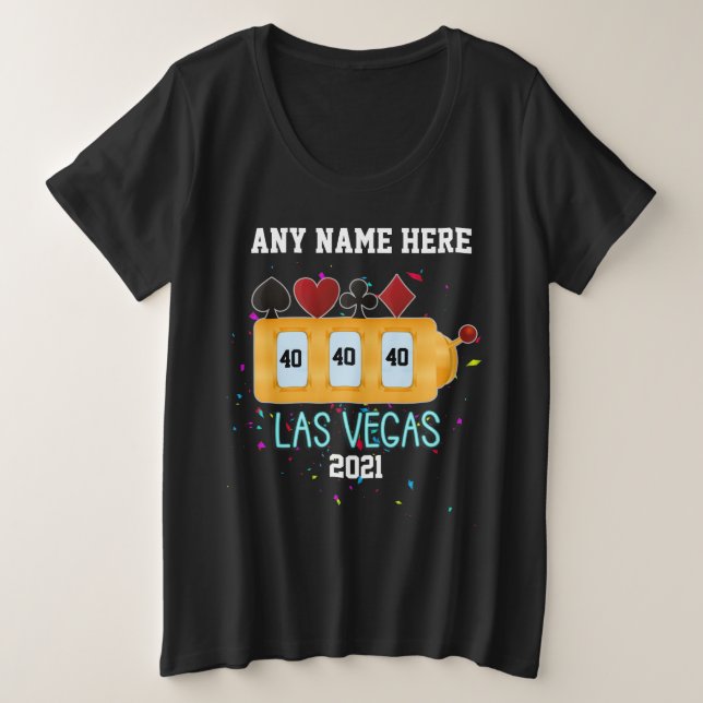 Camiseta del Personalizado de la máquina de cumple (Anverso del diseño)
