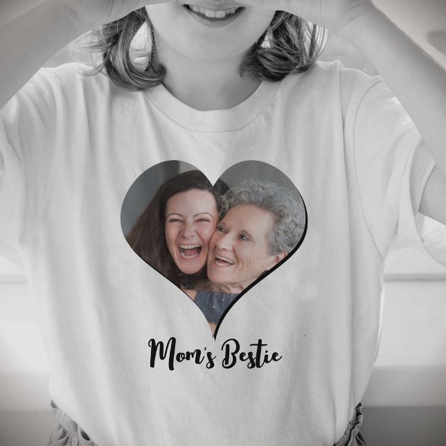 Camiseta del Personalizado de mamá para Chicas | D (photo t shirt, photo tee, for girls, mother's day, gift, custom, customizable, personalized, online)