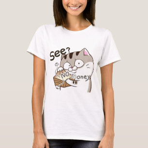 Camiseta del Personalizado de meme de Broke