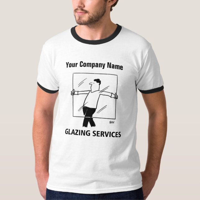 Camiseta del Personalizado de servicios de acrista (Anverso)