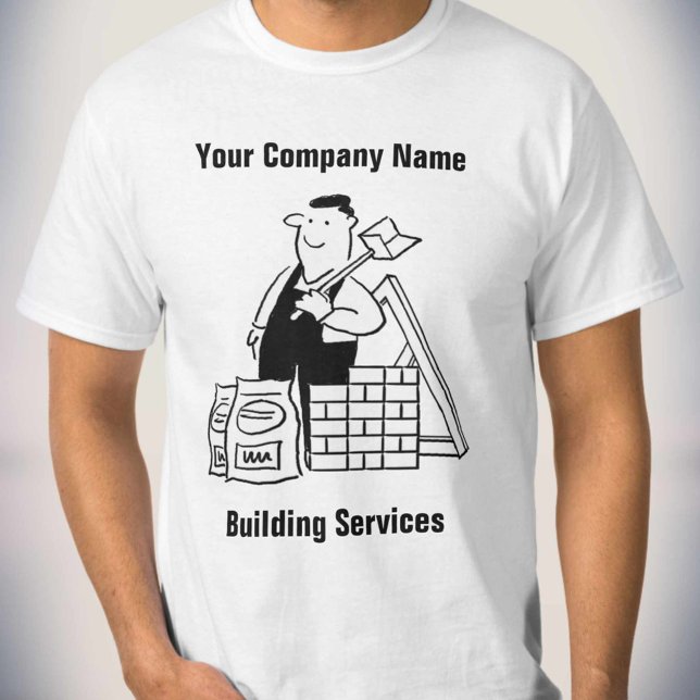 Camiseta del Personalizado de servicios de constru (Subido por el creador)