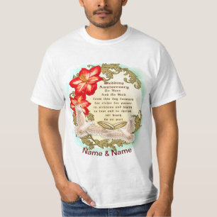 Camiseta del personalizado del Aniversario de las 
