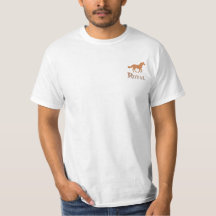 Camiseta del Personalizado del caballo real