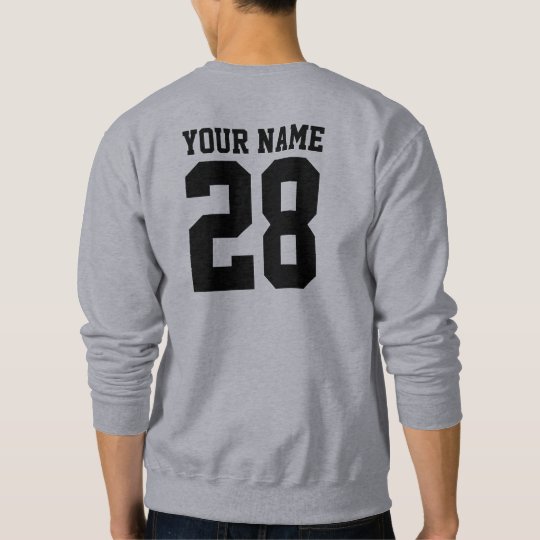 Camiseta del personalizado del nombre y del número