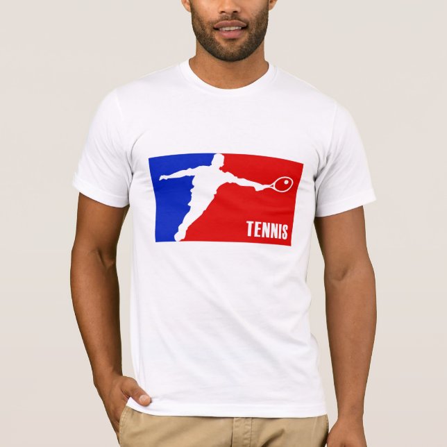 Camiseta del personalizado del tenis (Anverso)