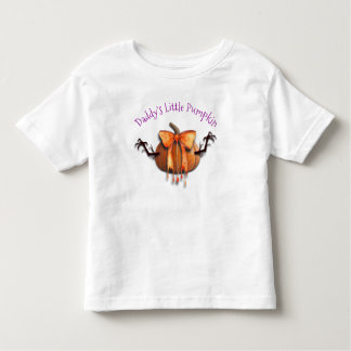 Camiseta del Personalizado pequeño "Papi calabaza"