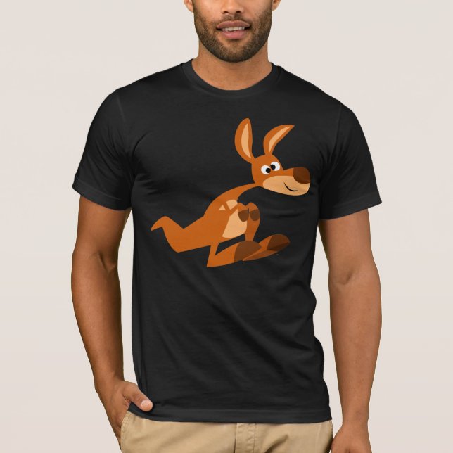 Camiseta del Personalizado Silly Kangaroo (Anverso)