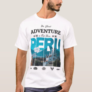 Camiseta del Perú Huaraz   Ancash, Inca, Andes, Tr