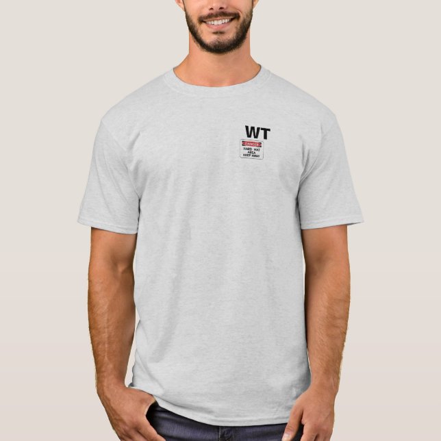 camiseta del peso de WireNutts.com (Anverso)