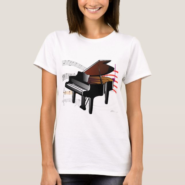 Camiseta del piano (Anverso)