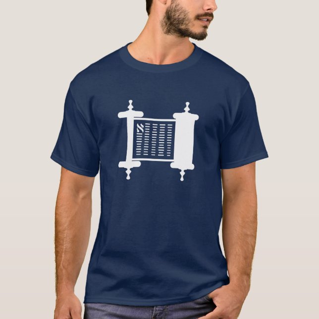 Camiseta del pictograma de Torah (Anverso)
