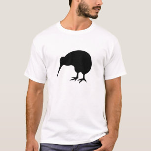 Camiseta del pictograma del kiwi