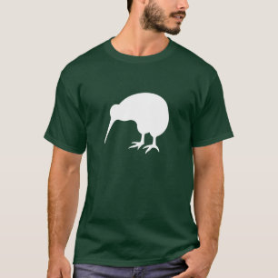 Camiseta del pictograma del kiwi