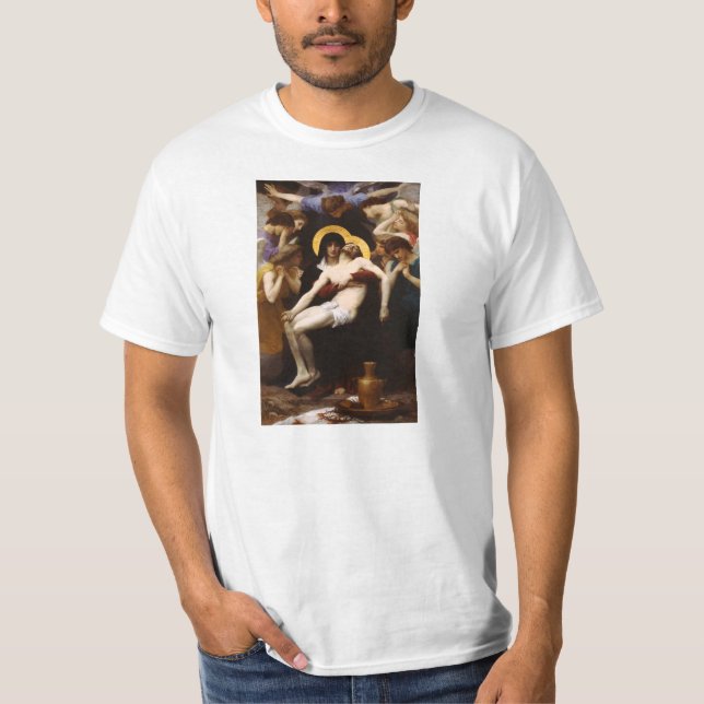 Camiseta del Pieta de Bouguereau (Anverso)