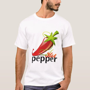 Camiseta del pimiento picante