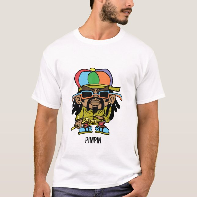 camiseta del pimpin del rasta (Anverso)