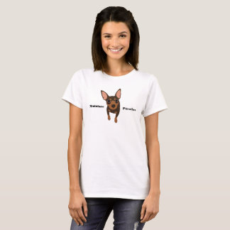 Camiseta del Pinscher miniatura del Pin del minuto