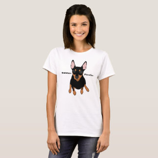 Camiseta del Pinscher miniatura del Pin del minuto