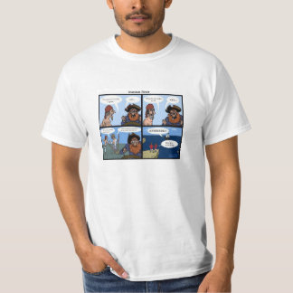 Camiseta del pirata de la gramática
