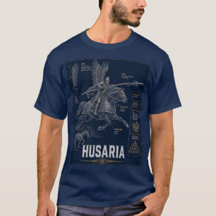 Camiseta del plano de los Husares Alados polacos