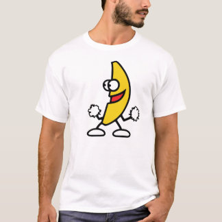 Camiseta del plátano del baile