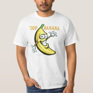 Camiseta del plátano superior