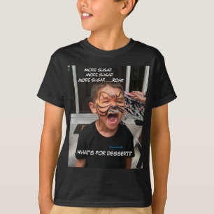 Camiseta del poder del azúcar de los niños