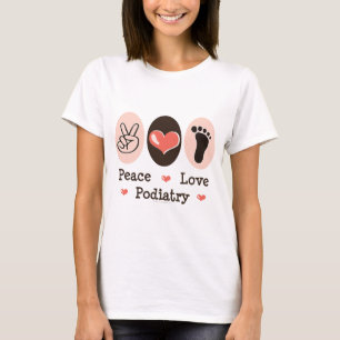 Camiseta del Podiatrist del Podiatry del amor de